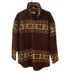 Best United Garment Patterned Quarter Zip Pullover